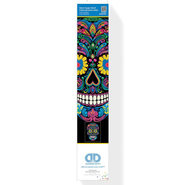 Kit Diamond painting Sugar Skull Collection Neon Diamond Dotz