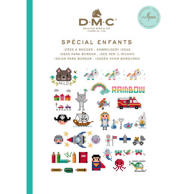 Mini livre point de croix spécial enfants DMC
