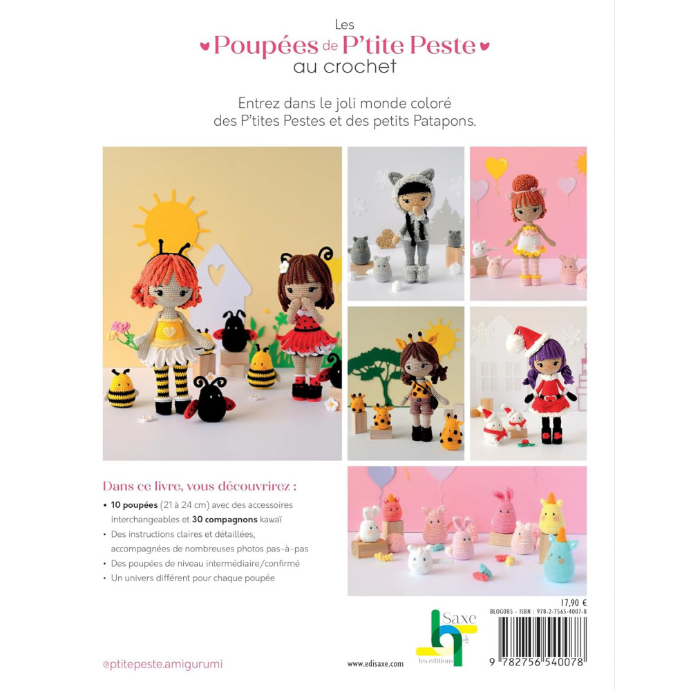 Les poupées de P'tite Peste au crochet