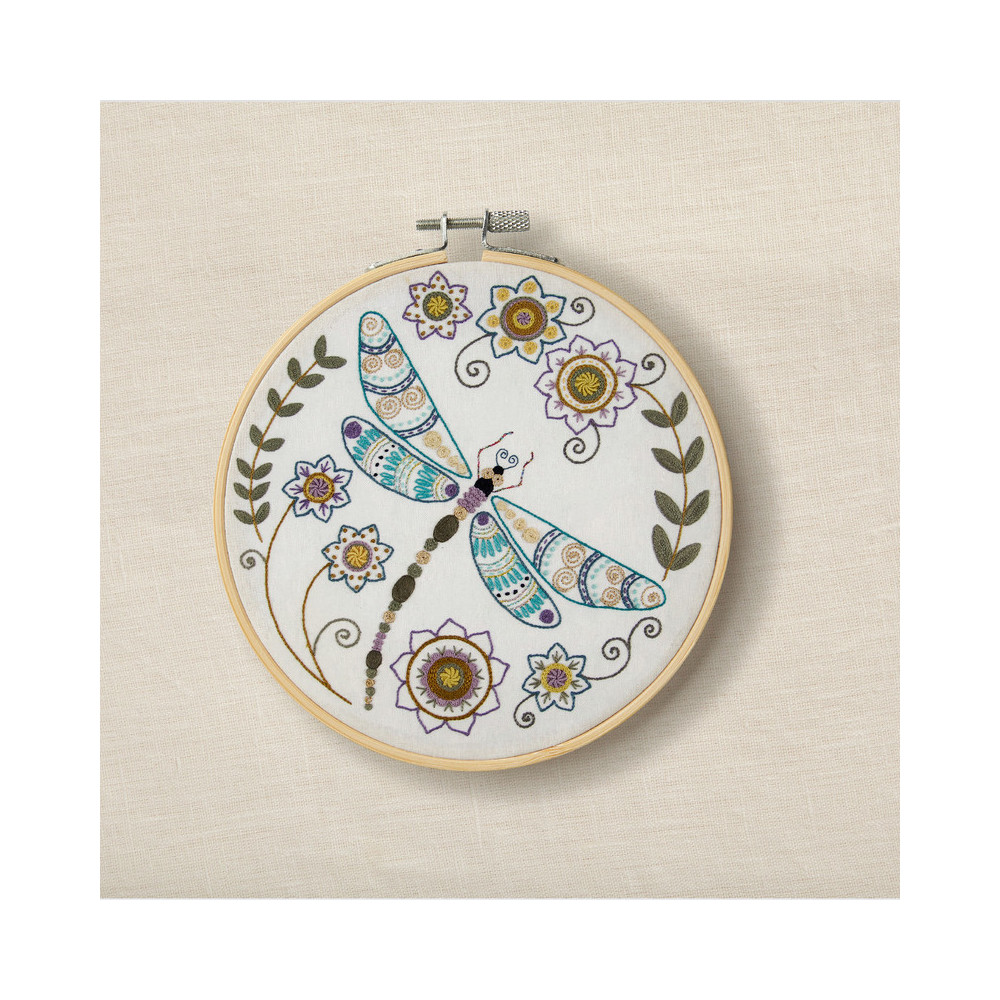 Kit broderie Libellule DMC