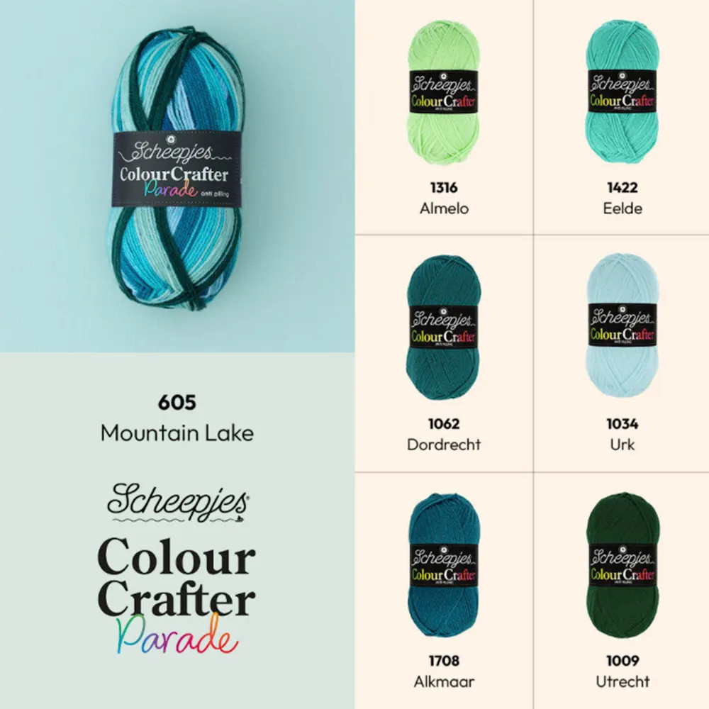 Fil anti-boulochage Scheepjes Colour Crafter Parade