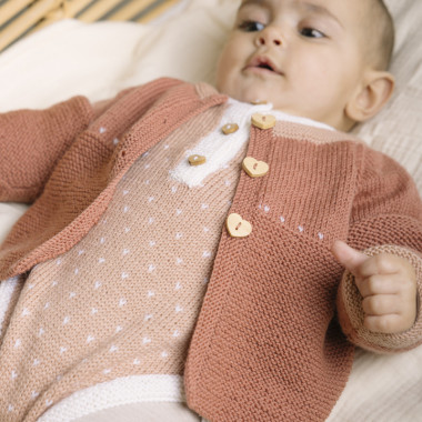 Livre spécial tricot Baby 12 projets DMC