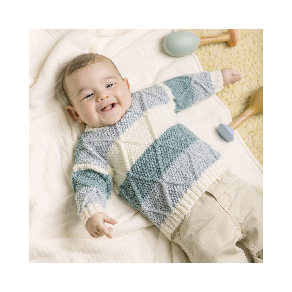Livre spécial tricot Baby 12 projets DMC