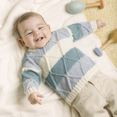 Livre spécial tricot Baby 12 projets DMC