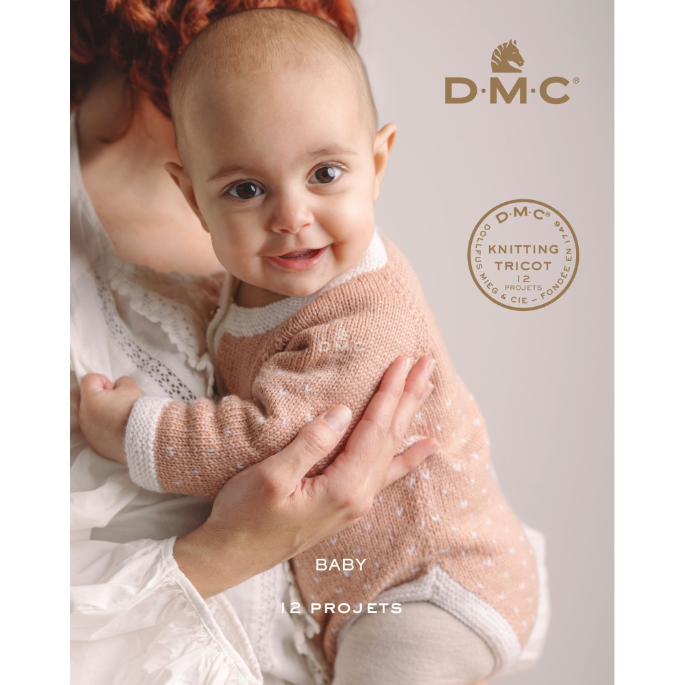 Livre spécial tricot Baby 12 projets DMC