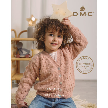 Livre spécial tricot Enfants 12 projets DMC
