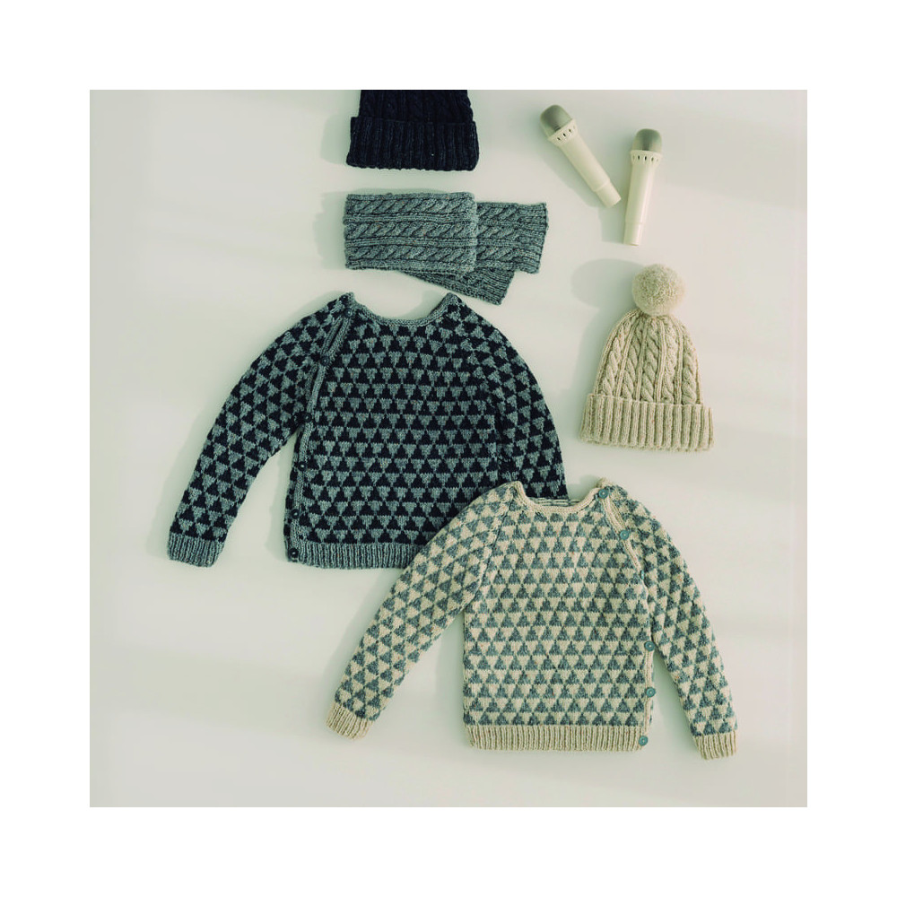 Livre spécial tricot Enfants 12 projets DMC
