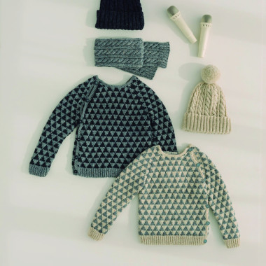 Livre spécial tricot Enfants 12 projets DMC