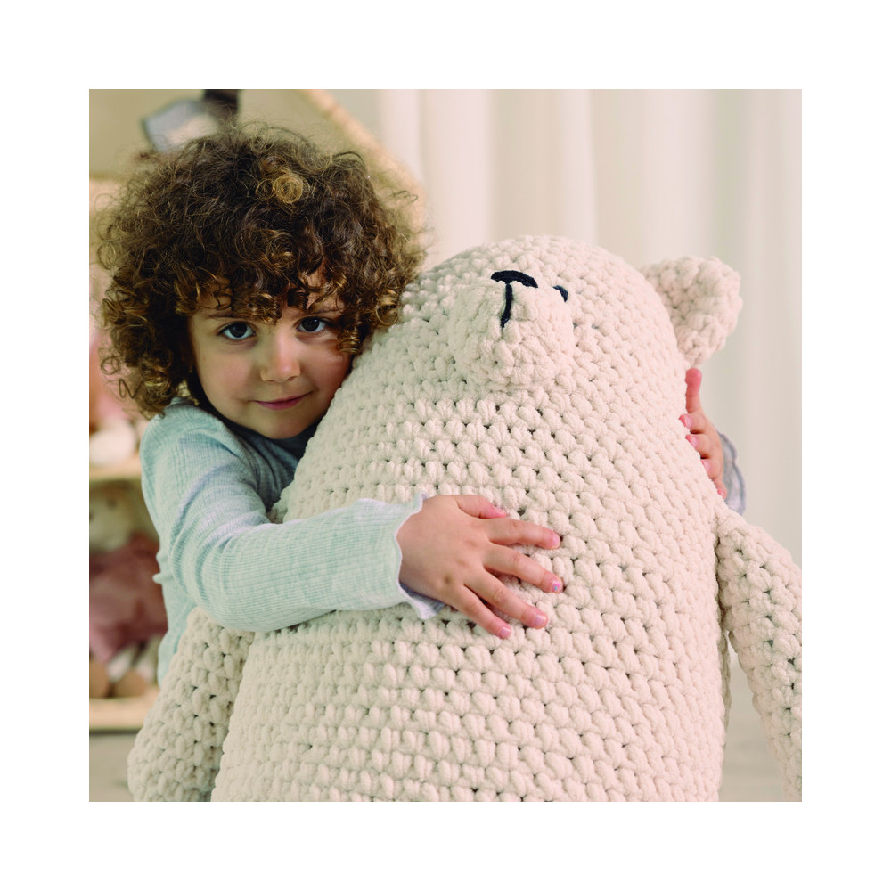 Livre spécial fil Doudou 2 projets au tricot et au crochet DMC