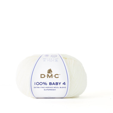 Fil mérinos et polyamide DMC 100% Baby 4