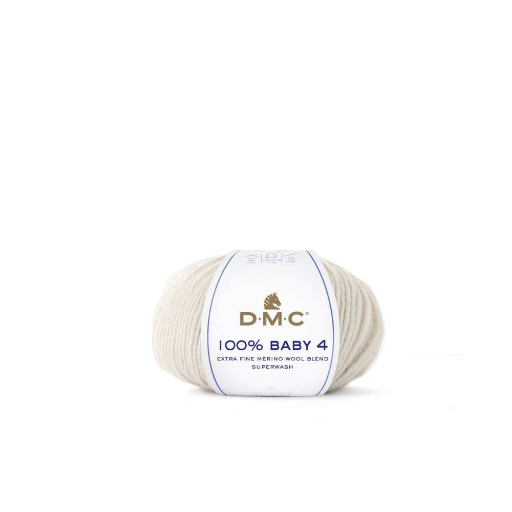 Fil mérinos et polyamide DMC 100% Baby 4