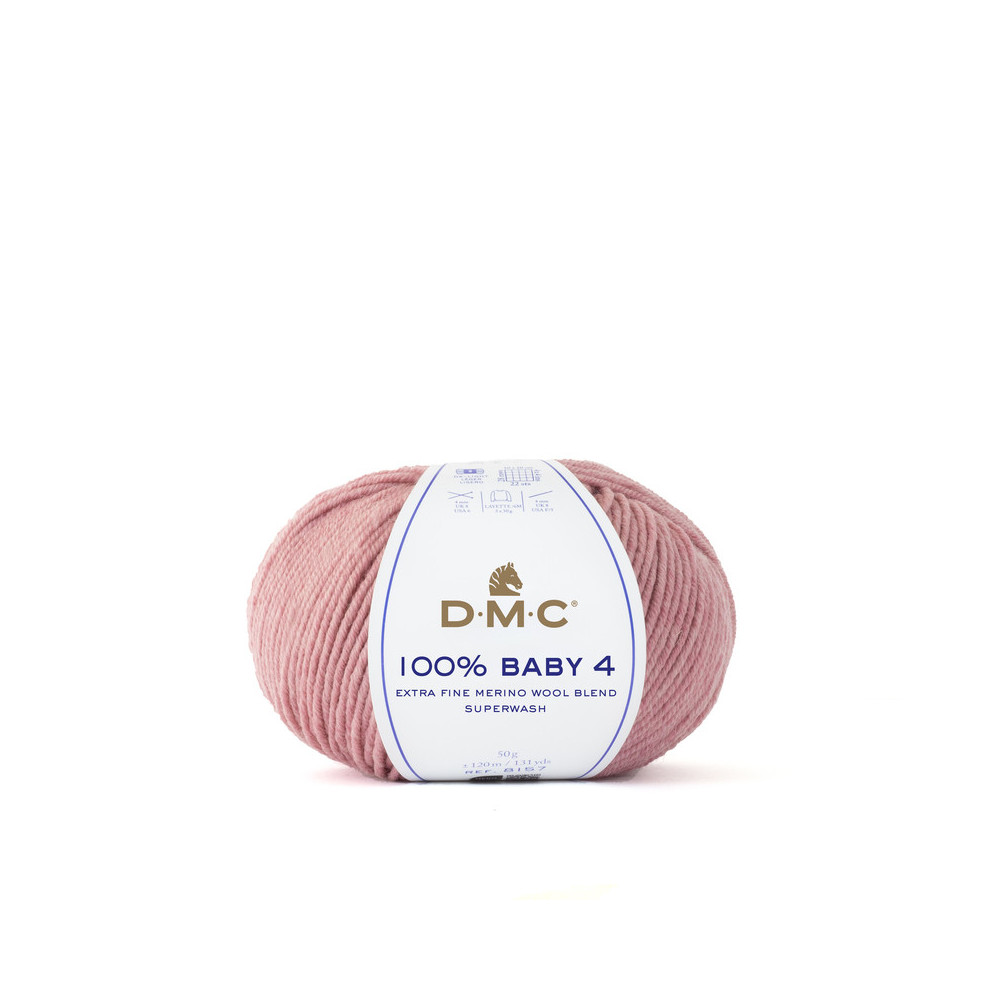 Fil mérinos et polyamide DMC 100% Baby 4