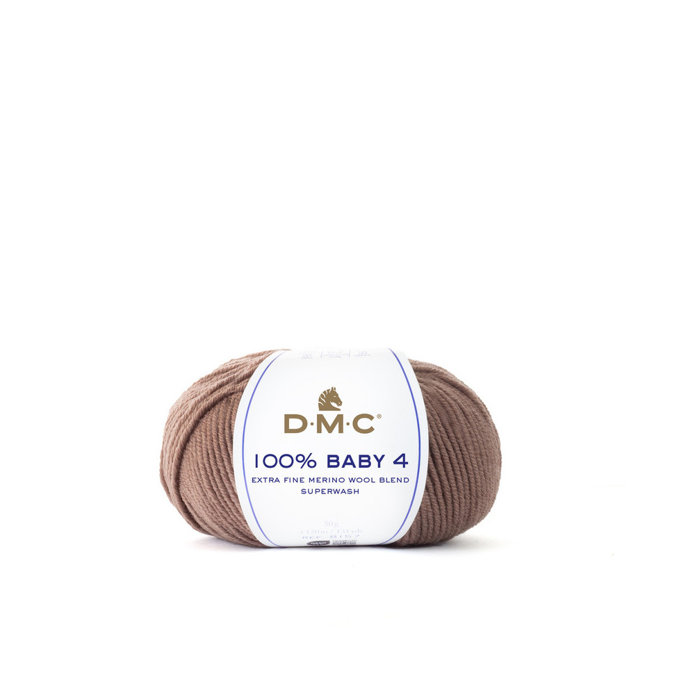 Fil mérinos et polyamide DMC 100% Baby 4