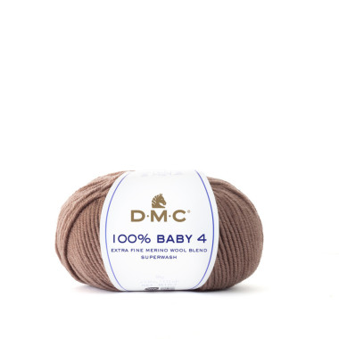 Fil mérinos et polyamide DMC 100% Baby 4