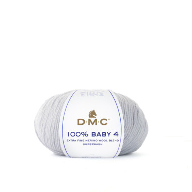 Fil mérinos et polyamide DMC 100% Baby 4