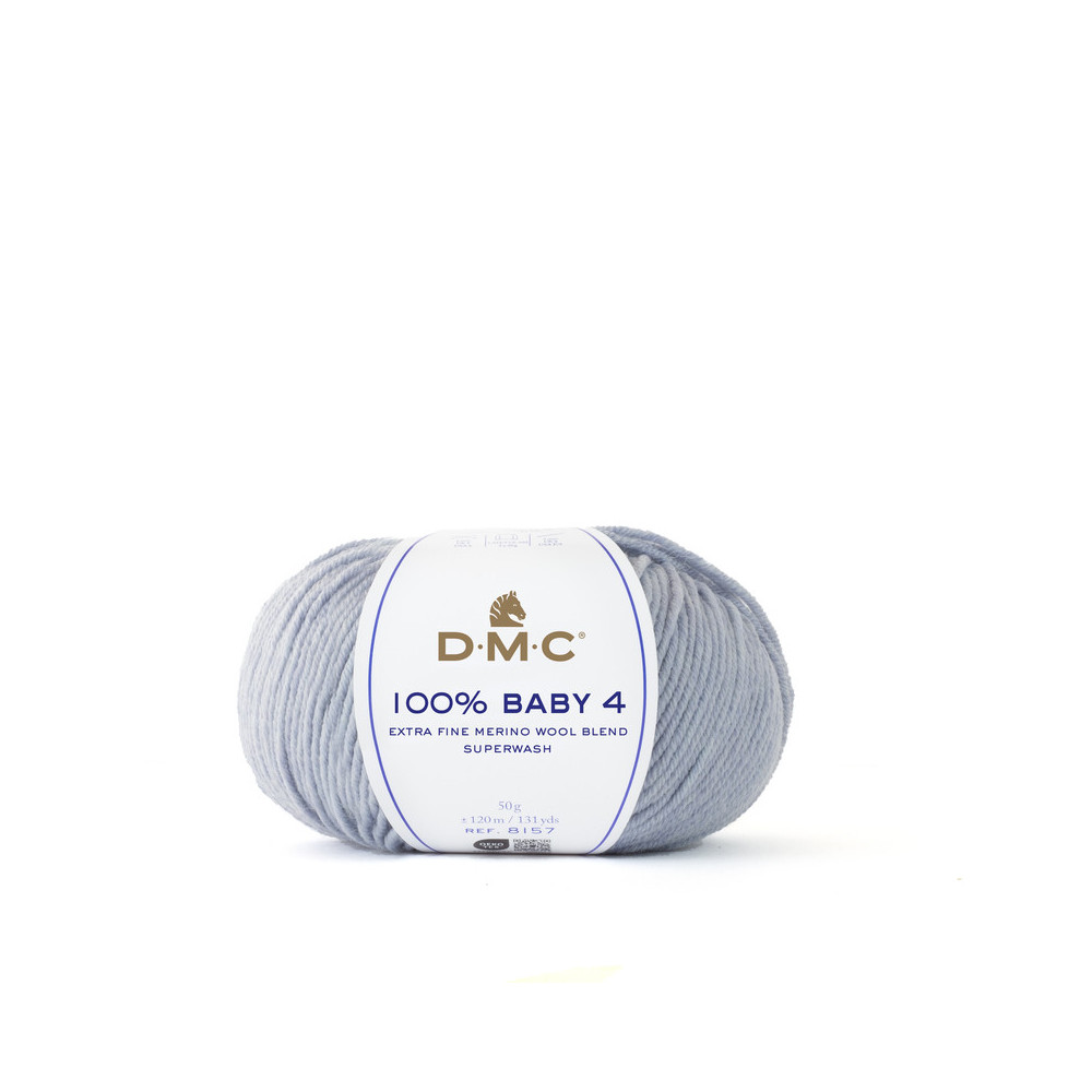 Fil mérinos et polyamide DMC 100% Baby 4