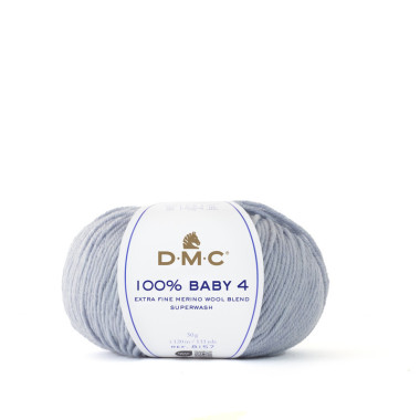 Fil mérinos et polyamide DMC 100% Baby 4