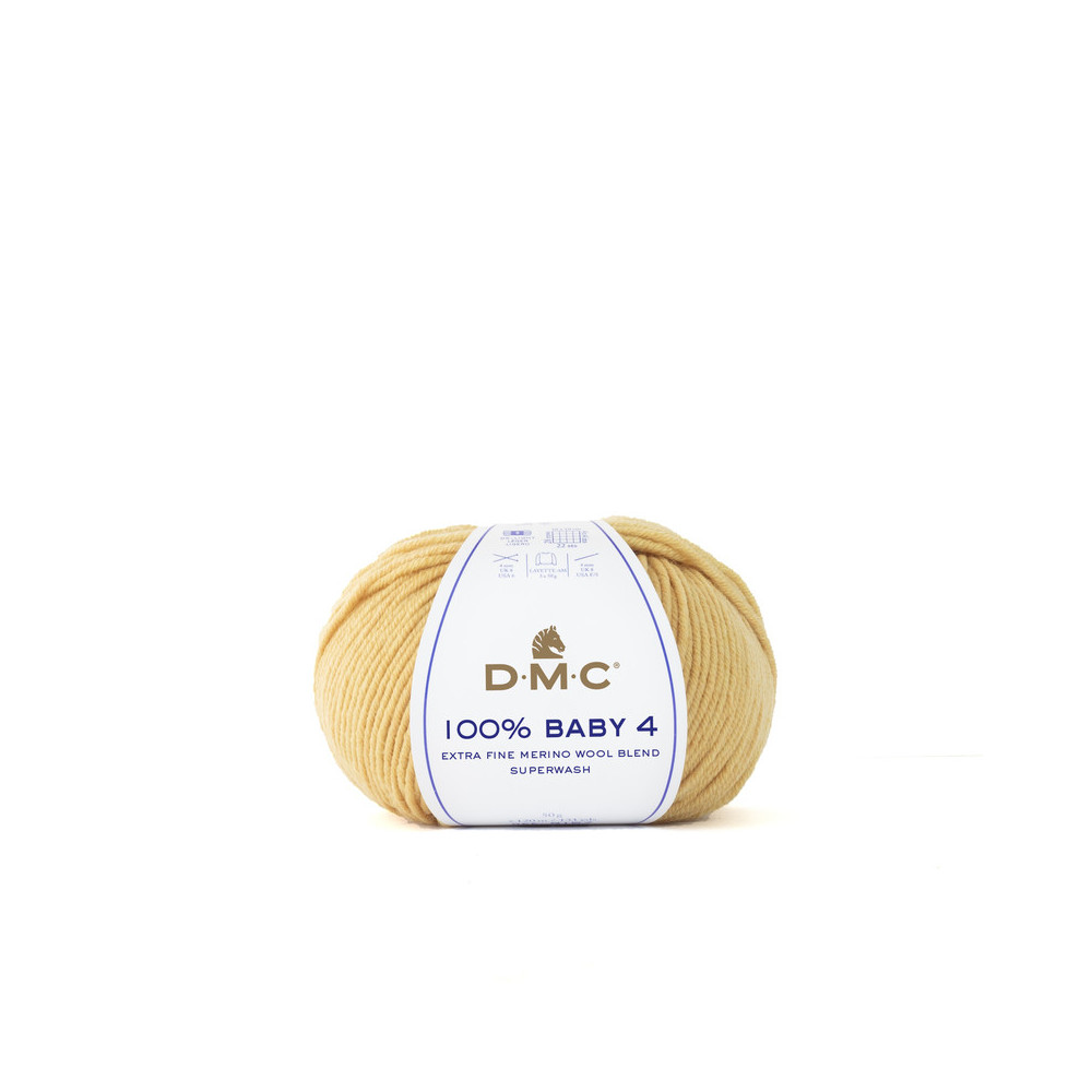 Fil mérinos et polyamide DMC 100% Baby 4