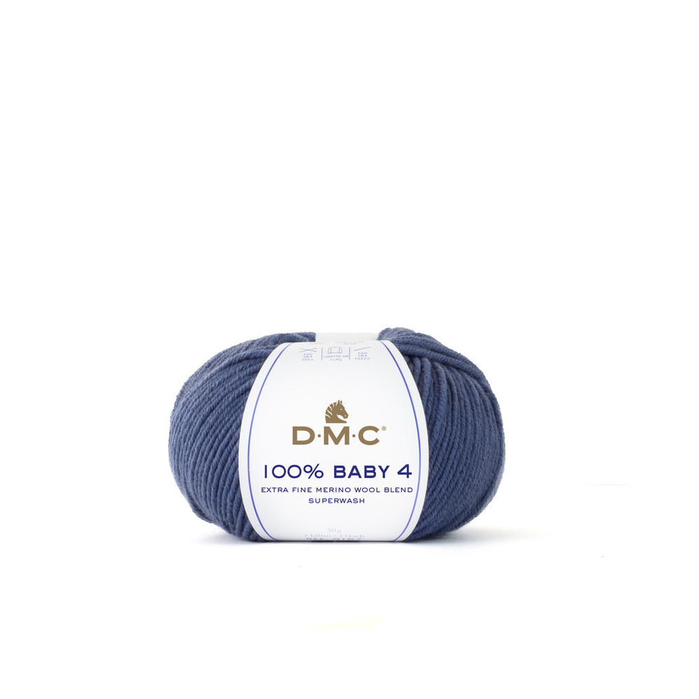 Fil mérinos et polyamide DMC 100% Baby 4