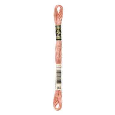 Mouliné spécial DMC 117MC - Nuances rose / rouge / violet / bleu
