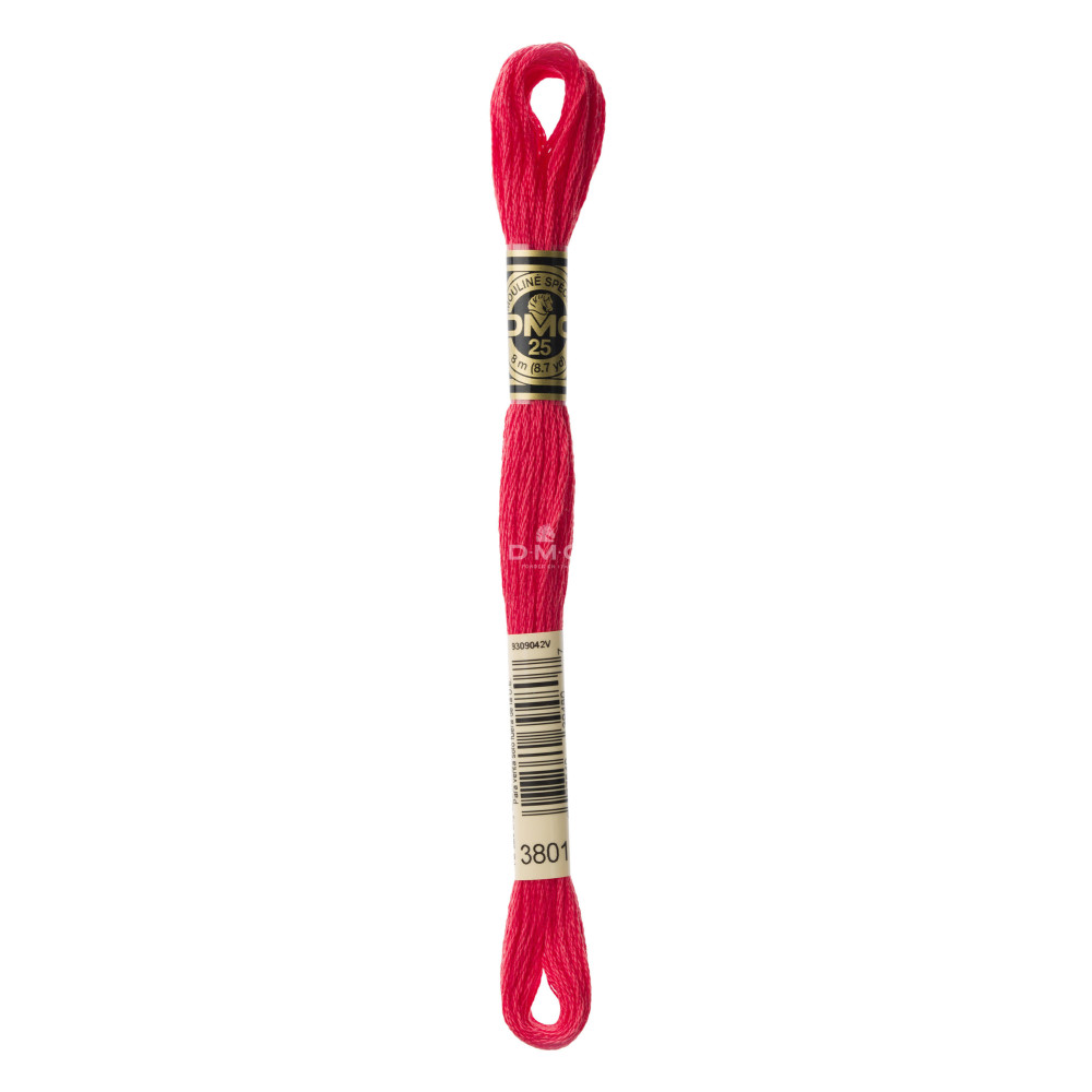 Mouliné spécial DMC 117MC - Nuances rose / rouge / violet / bleu