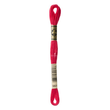 Mouliné spécial DMC 117MC - Nuances rose / rouge / violet / bleu