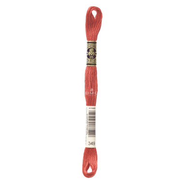 Mouliné spécial DMC 117MC - Nuances rose / rouge / violet / bleu
