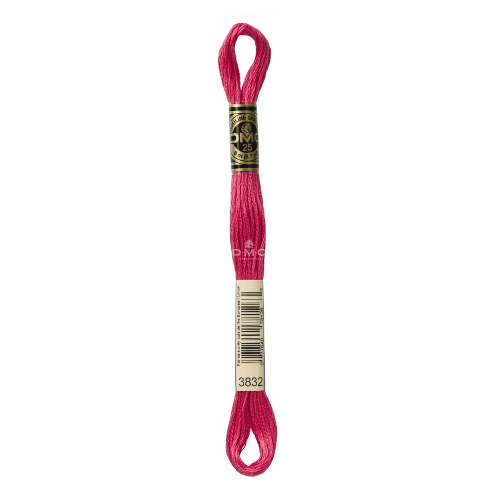 Mouliné spécial DMC 117MC - Nuances rose / rouge / violet / bleu