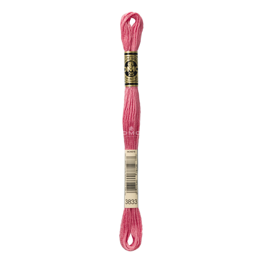 Mouliné spécial DMC 117MC - Nuances rose / rouge / violet / bleu