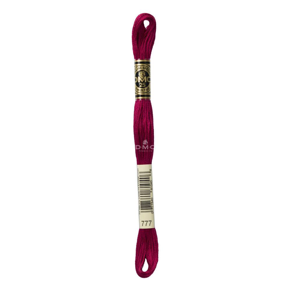 Mouliné spécial DMC 117MC - Nuances rose / rouge / violet / bleu