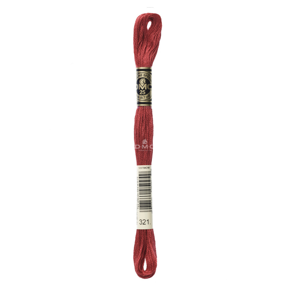 Mouliné spécial DMC 117MC - Nuances rose / rouge / violet / bleu