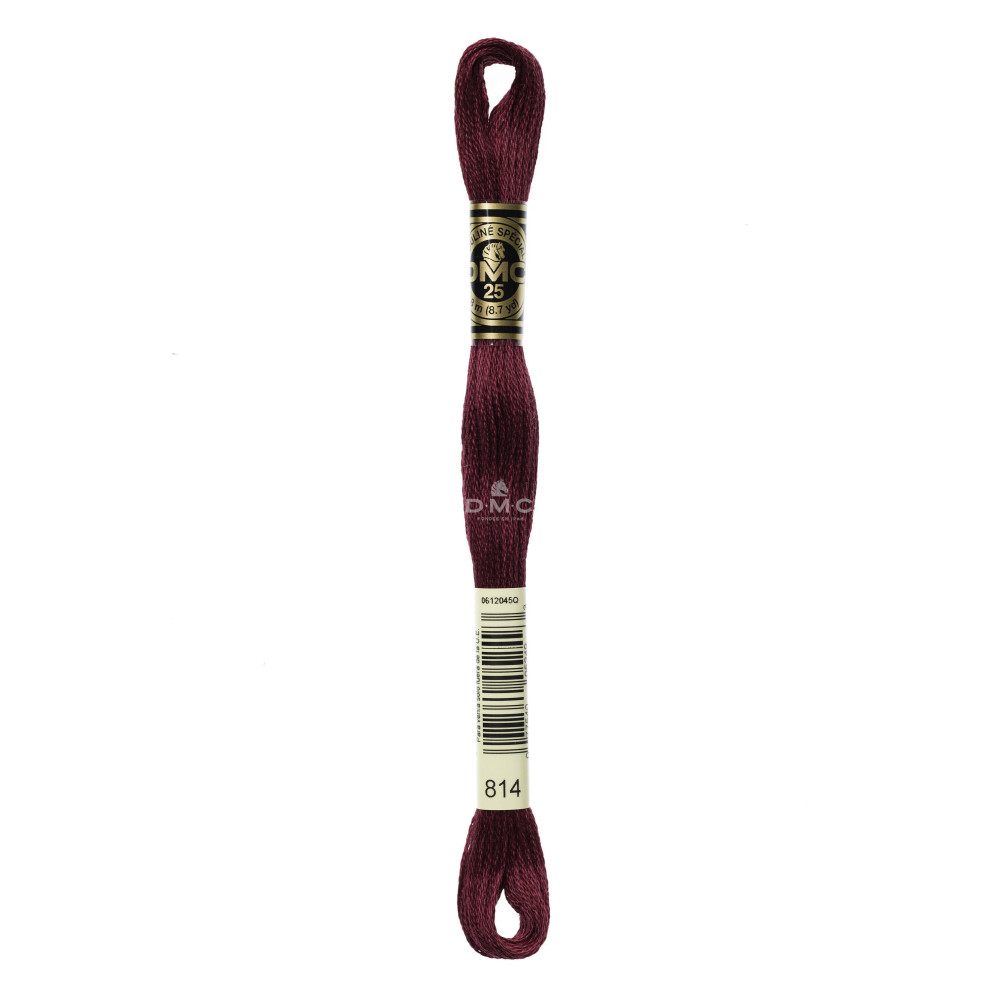 Mouliné spécial DMC 117MC - Nuances rose / rouge / violet / bleu