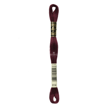 Mouliné spécial DMC 117MC - Nuances rose / rouge / violet / bleu