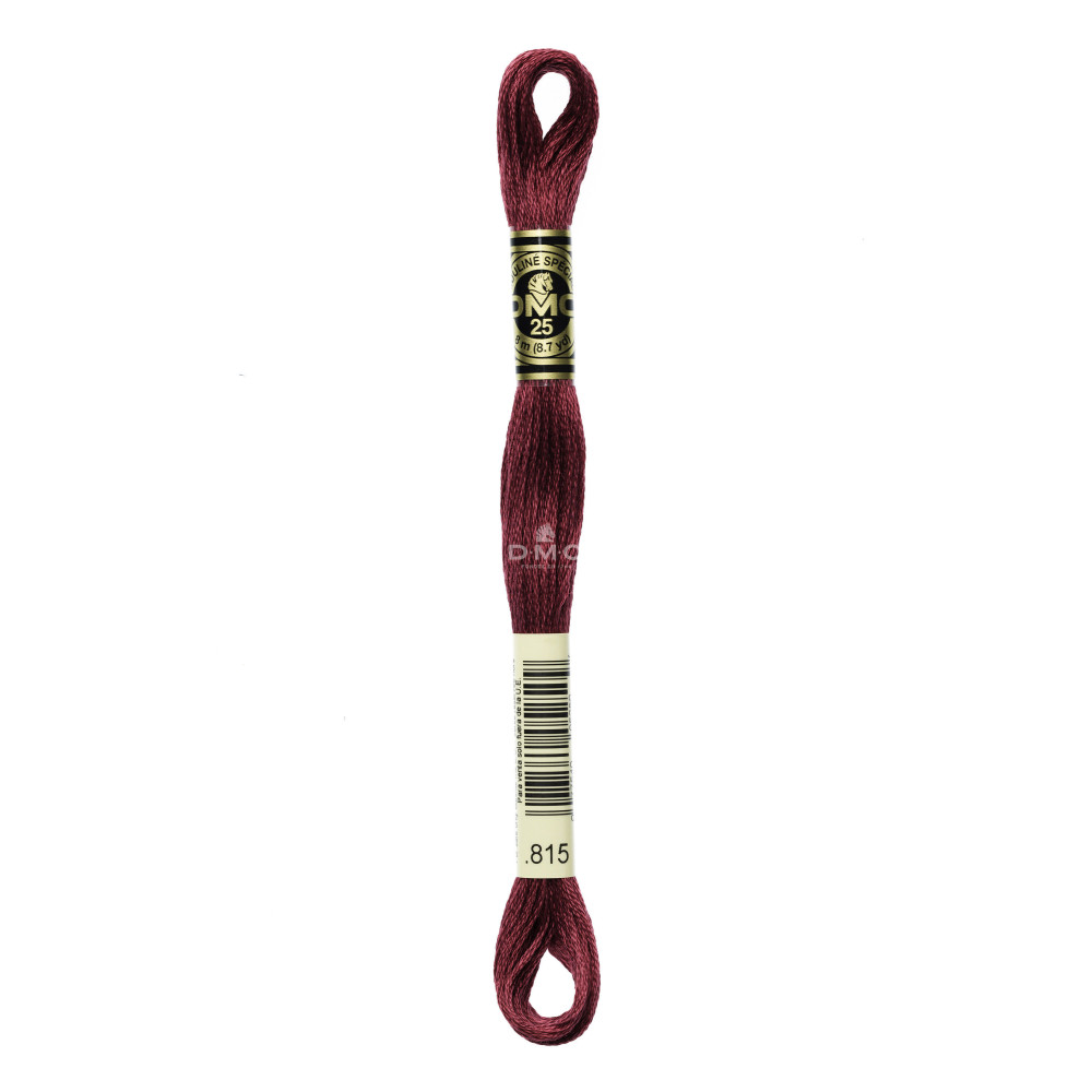 Mouliné spécial DMC 117MC - Nuances rose / rouge / violet / bleu