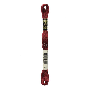 Mouliné spécial DMC 117MC - Nuances rose / rouge / violet / bleu