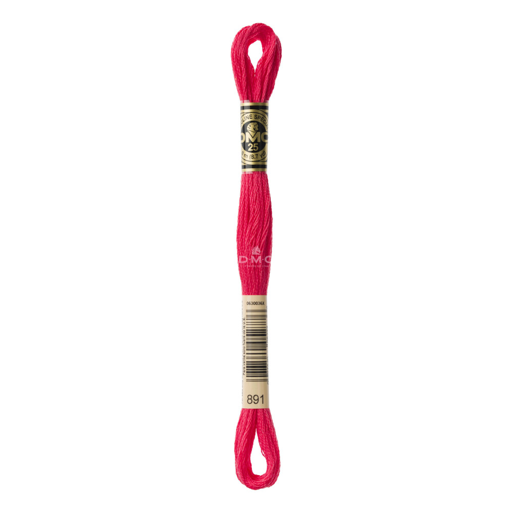 Mouliné spécial DMC 117MC - Nuances rose / rouge / violet / bleu