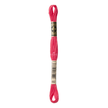 Mouliné spécial DMC 117MC - Nuances rose / rouge / violet / bleu