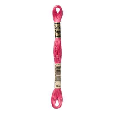Mouliné spécial DMC 117MC - Nuances rose / rouge / violet / bleu