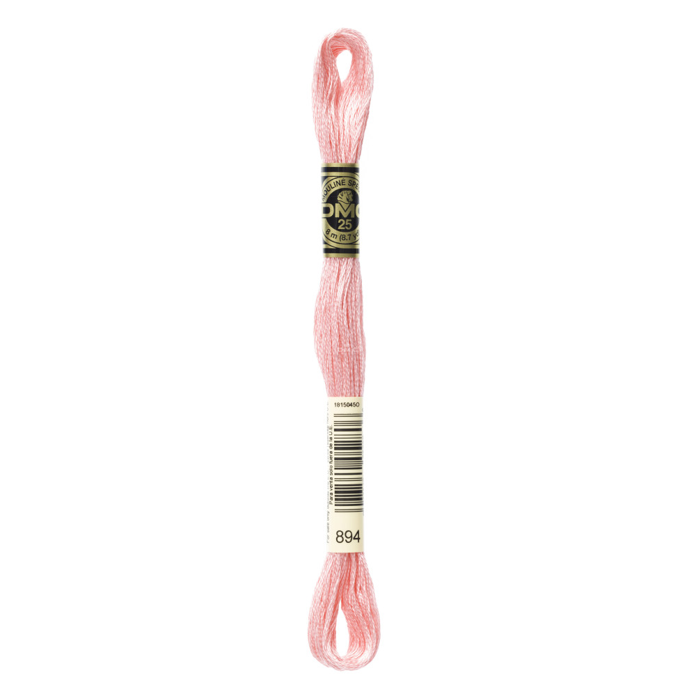 Mouliné spécial DMC 117MC - Nuances rose / rouge / violet / bleu