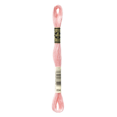 Mouliné spécial DMC 117MC - Nuances rose / rouge / violet / bleu