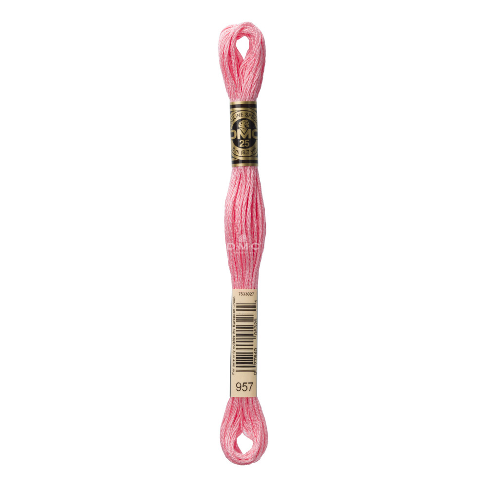 Mouliné spécial DMC 117MC - Nuances rose / rouge / violet / bleu