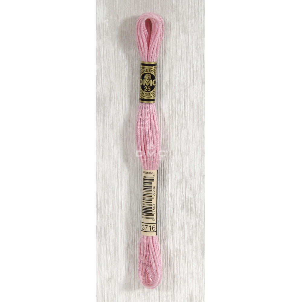 Mouliné spécial DMC 117MC - Nuances rose / rouge / violet / bleu