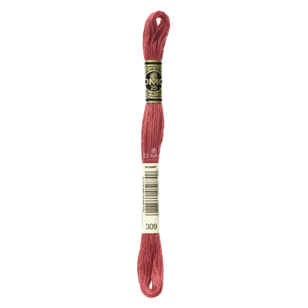 Mouliné spécial DMC 117MC - Nuances rose / rouge / violet / bleu