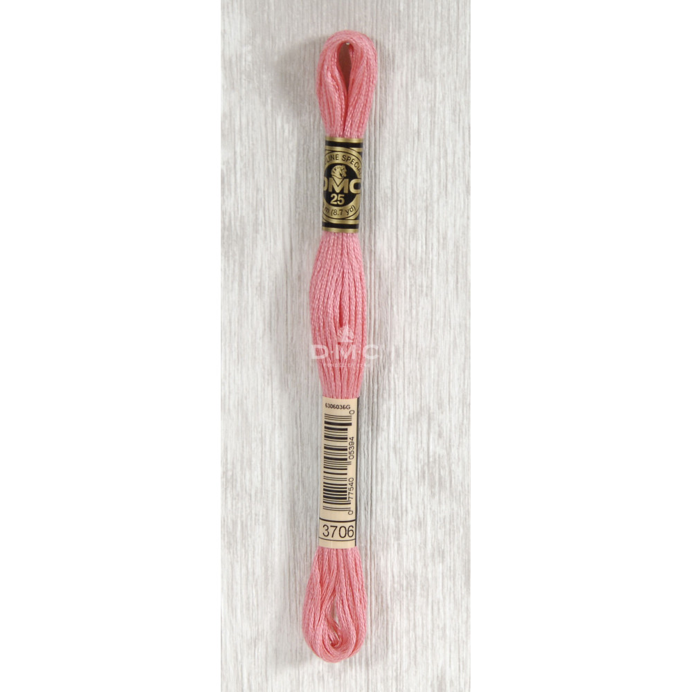 Mouliné spécial DMC 117MC - Nuances rose / rouge / violet / bleu