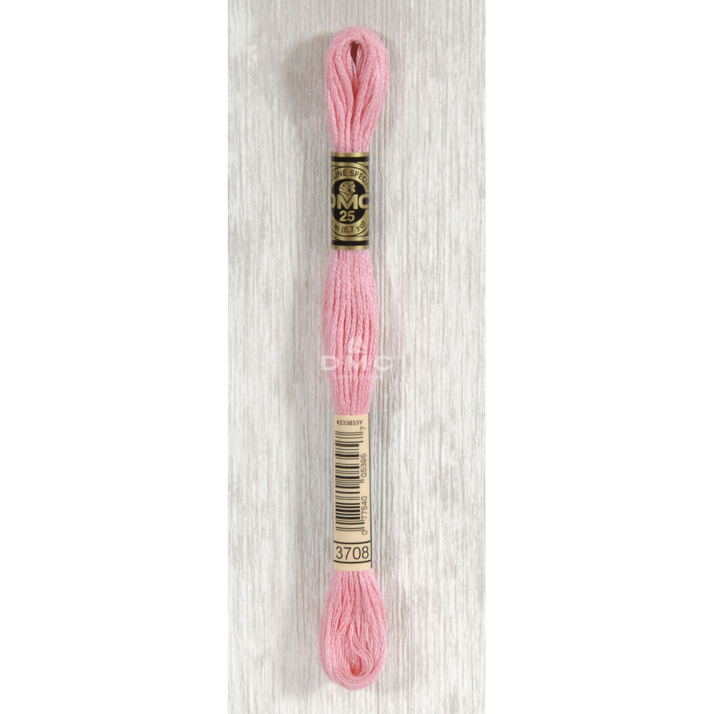 Mouliné spécial DMC 117MC - Nuances rose / rouge / violet / bleu