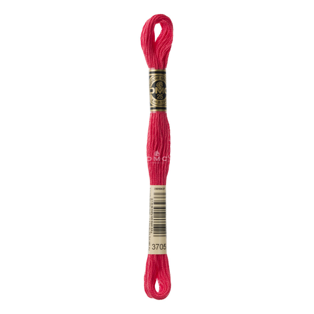 Mouliné spécial DMC 117MC - Nuances rose / rouge / violet / bleu