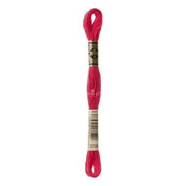 Mouliné spécial DMC 117MC - Nuances rose / rouge / violet / bleu