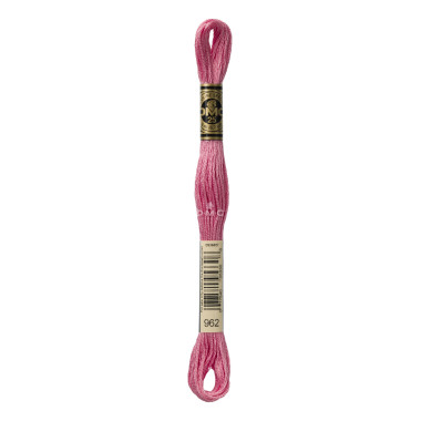 Mouliné spécial DMC 117MC - Nuances rose / rouge / violet / bleu