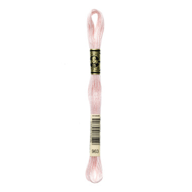 Mouliné spécial DMC 117MC - Nuances rose / rouge / violet / bleu