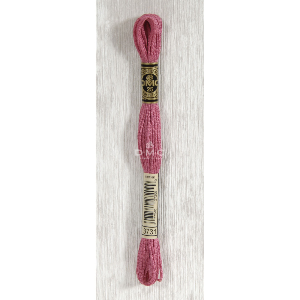 Mouliné spécial DMC 117MC - Nuances rose / rouge / violet / bleu